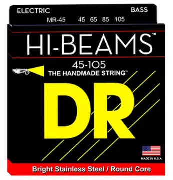 DR Strings Hi-Beams MR-45 4 Cordas 45-105 Baixo Elétrico