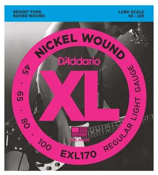 D'Addario Daddario EXL170 Bass Guitar Strings