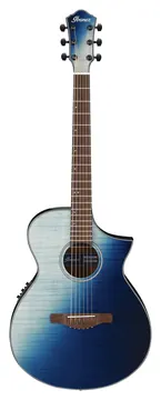 Ibanez AEWC32FM Indigo Sunset Fade