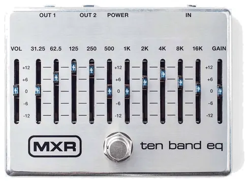 MXR M108S Ten Band EQ Equalizer effectpedaal