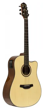 Crafter Cutaway Dreadnought Electro Acoustic Guitar, Natural HD250-CE-N