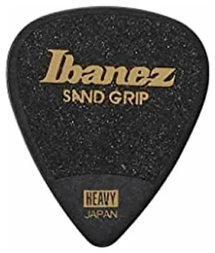Ibanez PPA14HSG-BK Set 6 plettri Sand Grip Heavy neri (antiscivolo)