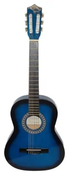 Olveira CG30012BLS Chitarra Classica 1/2 Blu Sunburst