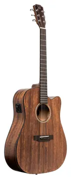 J.N GUITARS DOV-DCFI Elektro-akoestische gitaar, dreadnought, met massief mahonie bovenblad, Dovern serie