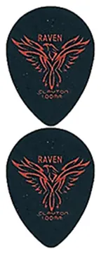Clayton Black Raven Pick 1.00mm 12pcs