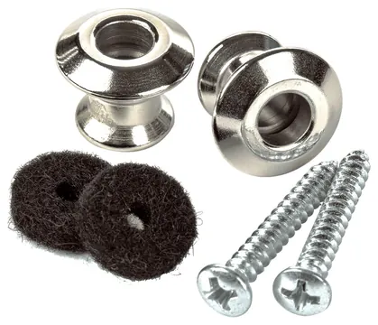 Dunlop Straplok Strap Button Set nickel