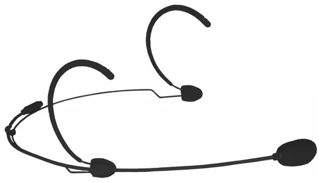 Audac CMX 826 B - Headset Kondensator Mikrofon schwarz