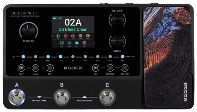 Mooer GE150 Plus Li Amp Modeling