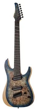 Schecter Reaper 7 Ms Sky Burst
