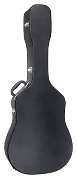 CNB DC20 | Light Wood Dreadnought Acoustic Guitar Case | Black
