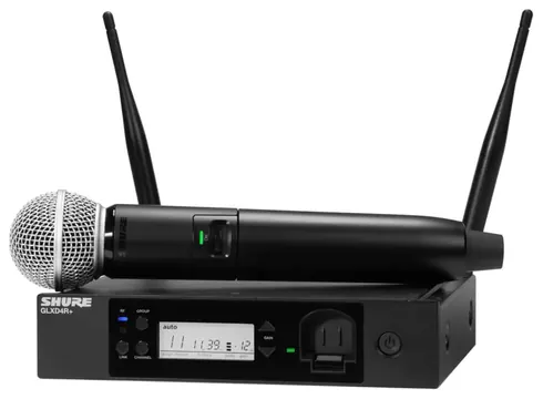 Shure Microfone Sem Fio Shure GLXD24R+ BR Z3 SM58 Rack