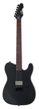 LTD TE201-BLKS Guitare Electrique "telecaster" Noire Satinée
