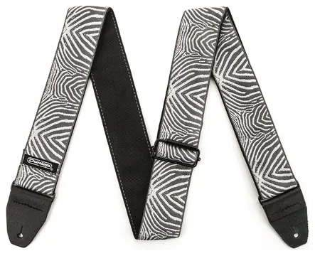 Jim Dunlop D6722 Jacquard Strap Zebra Cadabra Gewebe-Gitarrengurt (50mm)