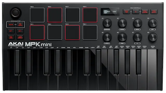 Akai Pro MPKMINI3BK noir