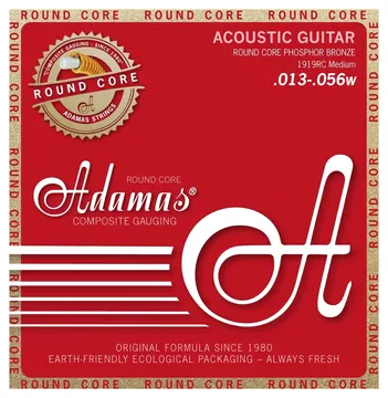 Adamas 1919RC Historic Reissue Medium 013-056 Phosphor Bronze Round. Saiten für Westerngitarre