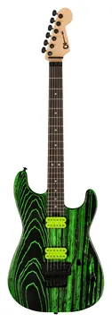 Charvel Limited Edition Pro-Mod San Dimas Style 1 HH FR E Ash Ebony Fingerboard Green Glow