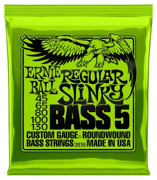 Ernie Ball Encordoamento Baixo Ernie Ball 2836 5C String Slinky