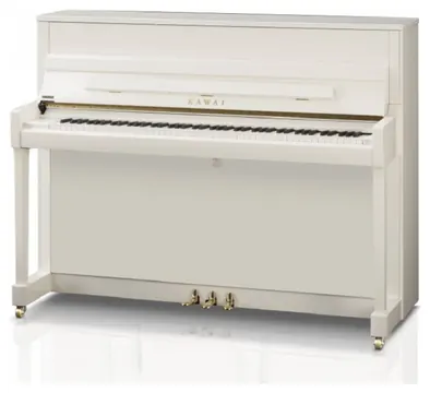 Kawai K-200 WHP Piano Wit Hoogglans