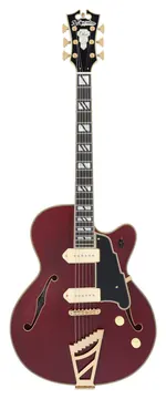 D'Angelico Deluxe 59 Satin Trans Wine