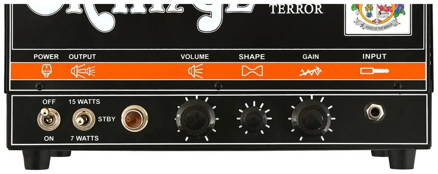 Orange Dark Terror Head