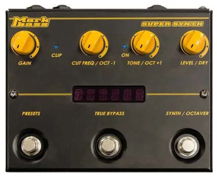 MarkBass SUPER SYNTH/OCTAVER BOOSTER Effektpedal Showroom Abverkauf