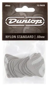 Dunlop 44P.60 Nylon Standard 12/Play Pack Picks