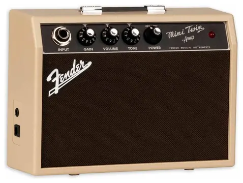 Amplificador Fender Mini 65 Twin Amp Blonde 1W