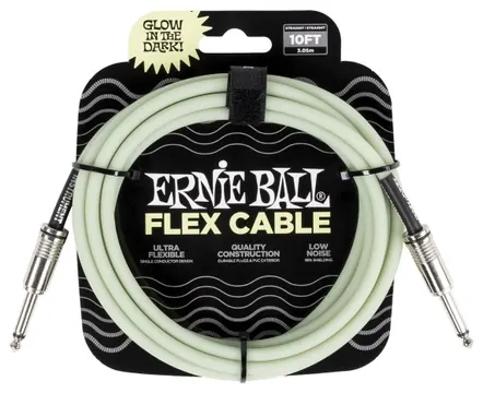 Ernie Ball Jack/Jack 3m Phosphorescent 6436