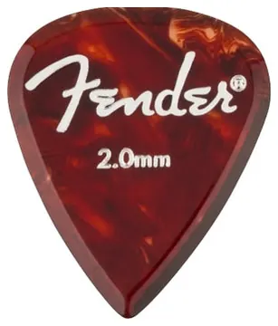 Fender Aero Acrylic Picks 6-pezzi 2.0mm