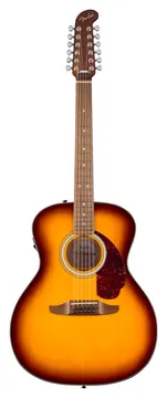 Fender California Deluxe Villager E Honey Sunburst