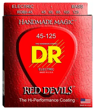 DR Strings Red Devils RDB5-45