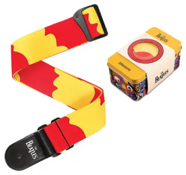 Daddario D'Addario 50BTYS01 correia Yellow Submarine 50th Anniversary Guitar Strap Tin - Paul