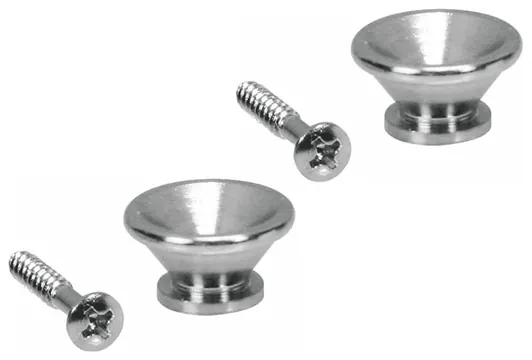 Boston EP-PP-N Strap Buttons (2-pack) - Nickel