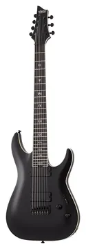 Schecter C-7 SLS Elite Evil Twin Satin Black