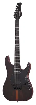 Schecter Sun Valley Super Shredder Exotic HT ZNS E-Gitarre, ziricote natural satin