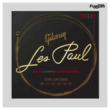 Gibson Encordoamento Gibson Para Guitarra 009 Les Paul Premium Light | Fujisom