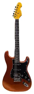 PHX ST-H RD E/BK Sunset Series Stratocaster HSS Vermelha C/ Escala Escura e Escudo Preto