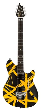 EVH Wolfgang Striped Special Ebo Black Yellow