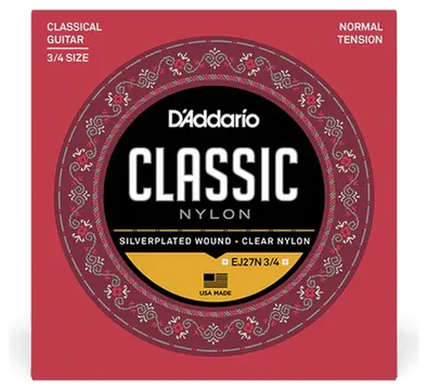 D'Addario EJ27C 3/4 Student Normal Tension 3/4