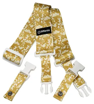 Dimarzio DD2251 - ClipLock - Bianca/Oro