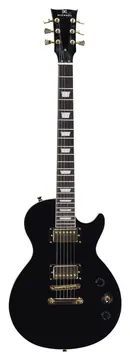 Michael GML650 BLK (Les Paul Black Gold)