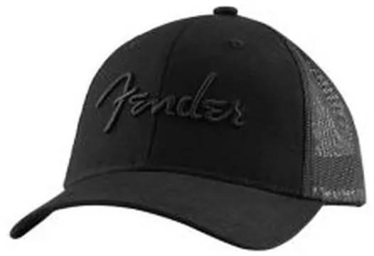 Cappello baseball Fender snap back pick holder hat black