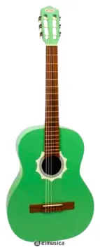 Giannini Turuna Acústico Cordas Nylon Cor Verde Satin (VS) Edição Limitada 120 anos