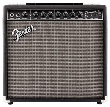 Fender Champion II 50, 230V EU Amplificatore combo per chitarra da 50w, Nero