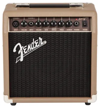 Fender akoestische gitaar versterker (15 watt)
