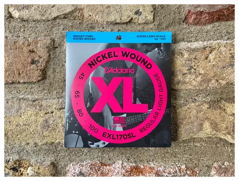 D'Addario XL EXL170SL 45-100 Super Long Scale