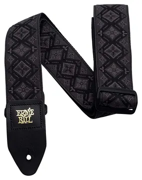 Ernie Ball Guitar Strap Ernie Ball 4093 Regal Black Jacquard 100% Genuine