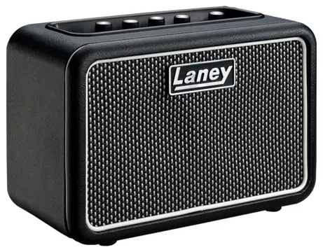 Laney MINI-STB-SUPERG Laney Mini-ST-SuperG batterijgevoede comboversterker, 2 x 3 W, 2 x 3", Bluetooth, Supergroup finish