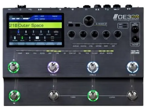 Mooer GE300 Lite Pedaleira Multi-FX Guitarra Elétrica
