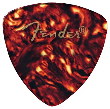 Fender Classic Celluloid 346 shell medium Plektren (12 Stück)